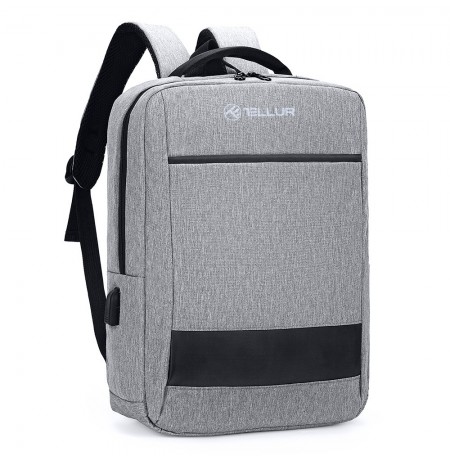 Tellur 15.6 Laptop Backpack Nomad Grey