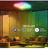 Tellur Smart WiFi Ceiling Light, RGB 24W, Square, White