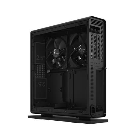 Fractal Design Ridge 	FD-C-RID1N-11 Black, Mini ITX, Power supply included No