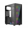Gembird CCC-FC-500 Gaming ARGB case Fornax 500, black