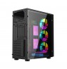 Gembird CCC-FC-500 Gaming ARGB case Fornax 500, black