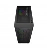 Gembird CCC-FC-400X Gaming ARGB computer case Fornax 400X, black