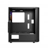 Gembird CCC-FC-400X Gaming ARGB computer case Fornax 400X, black