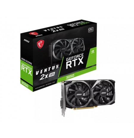 Vaizdo plok6t4 MSI GeForce RTX 3050 VENTUS 2X XS 8G OC