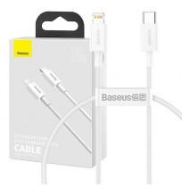 Baseus Superior Series Cable USB-C to Lightning, 20W, PD, 0,25m (white)