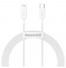 Baseus Superior Series Cable USB-C to Lightning, 20W, PD, 1,5m (white)