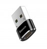 Baseus USB Male To Type-C Female Adapter Converer black