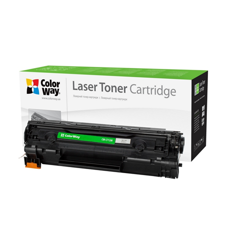 ColorWay toner cartridge for HP CB435A/CB436A Canon 712/713 Black