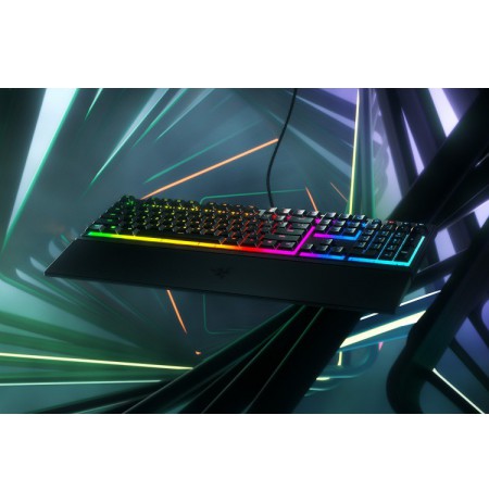 Žaidimų klaviatūra Razer RZ03-04460100-R3M1 Ornata V3 - US, USB, Wired, Juoda