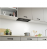 Candy Hood CPY5MBG Telescopic, Energy efficiency class C, Width 52 cm, 298 m³/h, Mechanical control, LED, Black Glass
