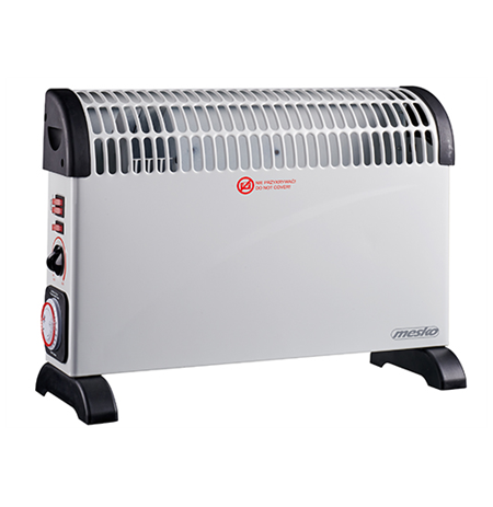 Mesko Convector Heater with Timer and Turbo Fan MS 7741w 2000 W, Number of power levels 3, White