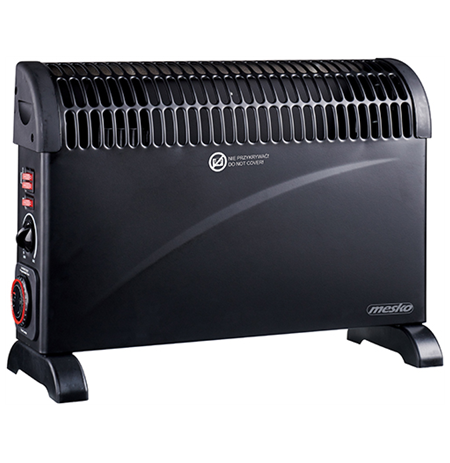 Mesko Convector Heater with Timer and Turbo Fan  MS 7741b Convection Heater, 2000 W, Number of power levels 3, Black