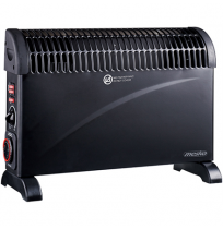 Mesko | Convector Heater with Timer and Turbo Fan | MS 7741b | Convection Heater | 2000 W | Number of power levels 3 | Black