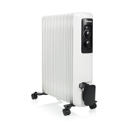 Tristar KA-5181 Oil filled radiator, 2000 W, Number of power levels 3, Suitable for rooms up to 65 m³, White