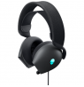 Dell Alienware Wired Gaming Headset AW520H Over-Ear, Built-in microphone, Dark Side of the Moon, Noise canceling