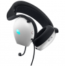 Dell Alienware Wired Gaming Headset AW520H Over-Ear, Built-in microphone, Lunar Light, Noise canceling