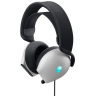 Dell Alienware Wired Gaming Headset AW520H Over-Ear, Built-in microphone, Lunar Light, Noise canceling