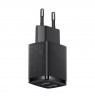 Baseus Compact Quick Charger, 2x USB, 10.5W (black)