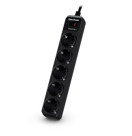 CyberPower B0520SC0-DE Surge Protectors Black