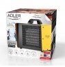 Adler Fan Heater AD 7740 Ceramic, 3000 W, Number of power levels 3, Yellow