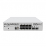 MikroTik | Cloud Router Switch | CRS310-8G+2S+IN | Rackmountable | Gigabit Ethernet (copper) ports quantity 8 | SFP+ ports quant