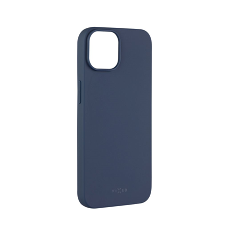 Fixed Story Back cover, Apple, iPhone 14 Plus, Rubberized, Blue