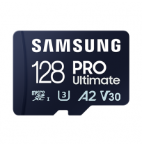 SAMSUNG Pro Ultimate microSD 128GB Memory Card UHS-I U3 FHD 4K UHD 200MB/s Read 130 MB/s Write for Smartphone Drone Incl USB-Rea