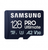Samsung | MicroSD Card with Card Reader | PRO Ultimate | 128 GB | microSDXC Memory Card | Flash memory class U3, V30, A2