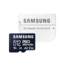 Samsung MicroSD Card PRO Ultimate 512 GB, microSDXC Memory Card, Flash memory class U3, V30, A2, SD adapter