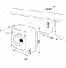 Built-in washer-dryer Whirlpool BI WDWG 861485 EU