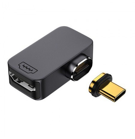 Magnetinis adapteris USB Type-C - HDMI, 4K, 60Hz