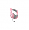 Razer Headset Kraken Kitty V2 Microphone, Quartz, Wired, On-Ear, Noise canceling