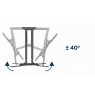 Gembird WM-60ST-01 Full-motion TV wall mount , 32”-60” (36 kg)