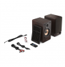 Sharp CP-SS30 Bookshelf Speakers, Brown