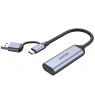 UNITEK CARD FOR STREAMING USB-C/A, 4K HDMI 1.4B