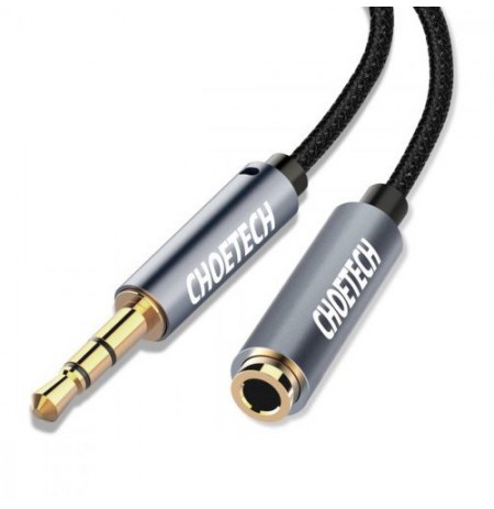 Audio kabelis CHOETECH 3.5mm, M-F, 2m