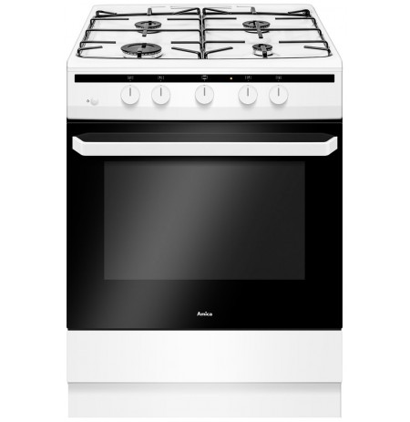 Amica 618GGD4.33HZpFQ(W) Freestanding cooker Gas White A