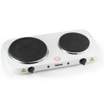 Tristar | Free standing table hob | KP-6245 | Number of burners/cooking zones 2 | Rotary | Electric | White