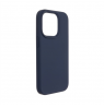 Fixed MagFlow with MagSafe support Back cover, Apple, iPhone 14 Pro, Liquid silicon, Blue