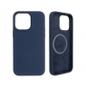 Fixed | MagFlow with MagSafe support | Back cover | Apple | iPhone 14 Pro Max | Liquid silicon | Blue