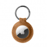 Fixed | Case for AirTag | Genuine cowhide | Brown