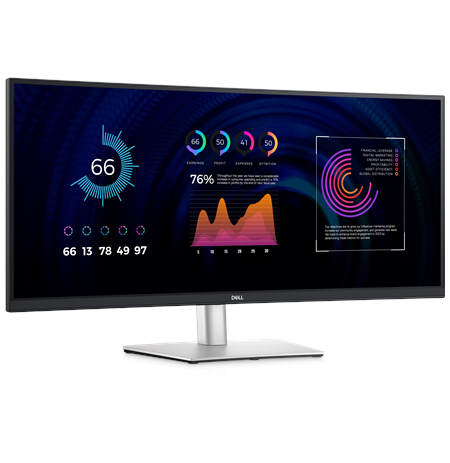 Dell Ultrawide Curved Monitor  P3424WE  34 "