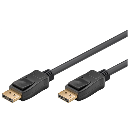 Goobay DisplayPort Connector Cable 1.4 64798  Black, DP to DP, 2 m