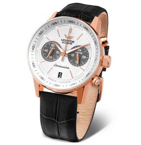 Vostok Europe Gaz-14 Limousine Chrono VK64-560B692BK
