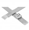 Apyrankė laikrodžiui BISSET BM-104/14 SILVER MAT