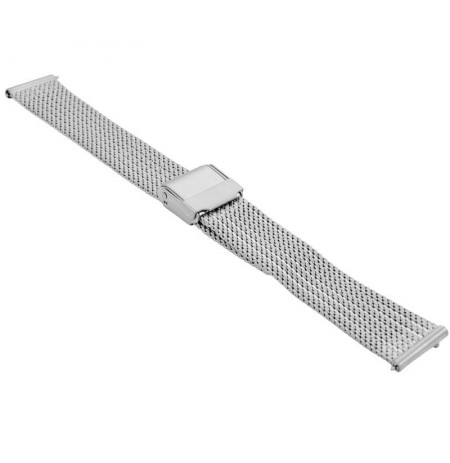 Apyrankė laikrodžiui BISSET BM-104/16 SILVER MAT
