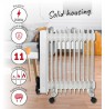 Adler Oil-Filled Radiator AD 7817	 2500 W, Number of power levels 3, White