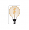 Philips Hue WA 7W Filament G93 EUR E27