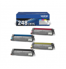 Brother TN-248VAL Toner cartridge, Value pack with all 4 toners