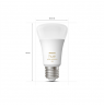 Philips Hue WA 8W A60 E27 2pcs pack